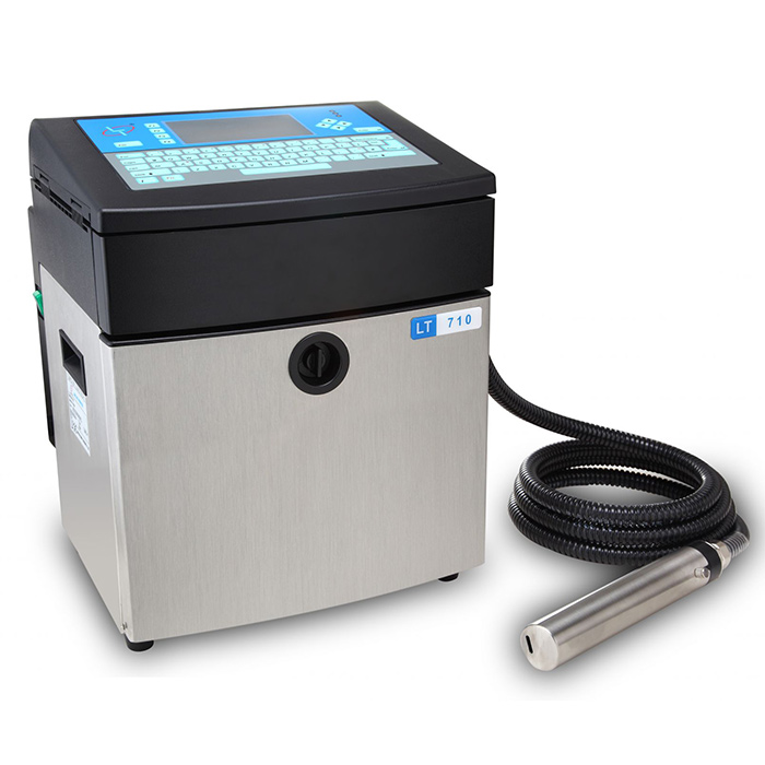 鋼管噴碼機工作時噴頭要先供墨然后再上電